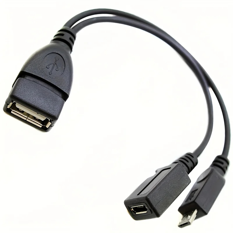 Tech Accessories For A Tablet - Adaptateur répartiteur OTG USB vers Micro