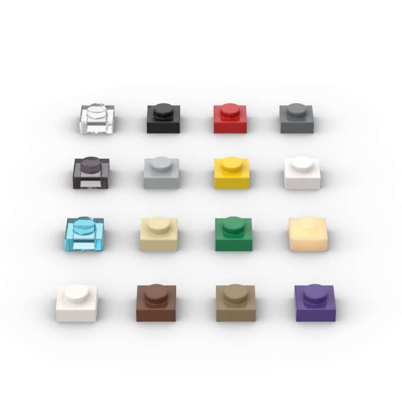 Tech Accessories Gifts - MOC 10 pièces 3024 1x1 plaque