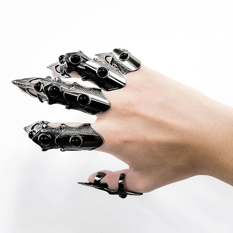 Unique Tech Accessories Gifts - Griffe doigt en métal squelette Unique,