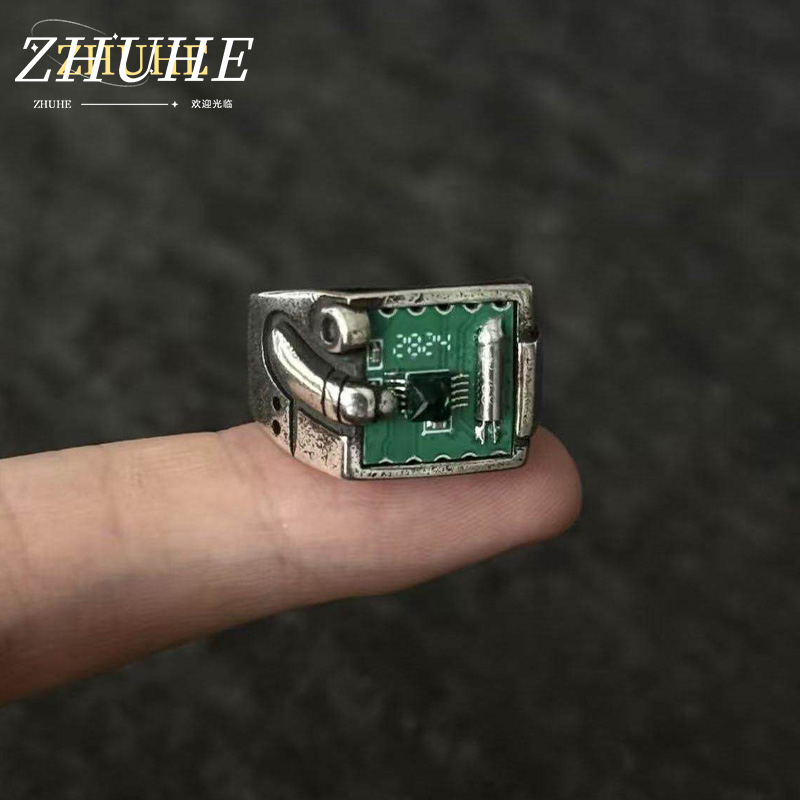 Bague à motif PCB inspirée de  - Tech Inspired Accessories avis et prix