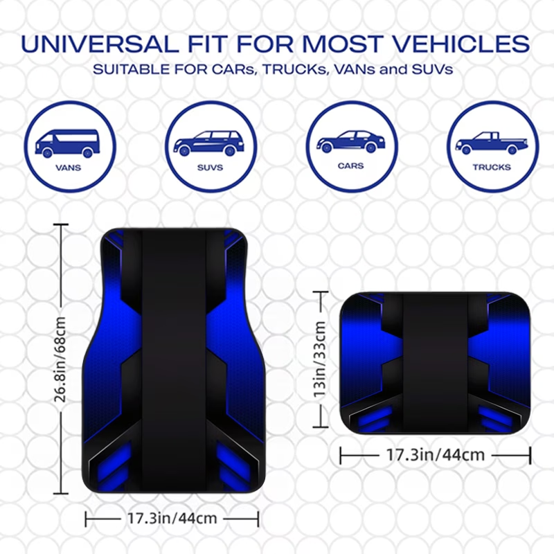 4 tapis de sol de voiture impr - Tech Inspired Accessories avis et prix