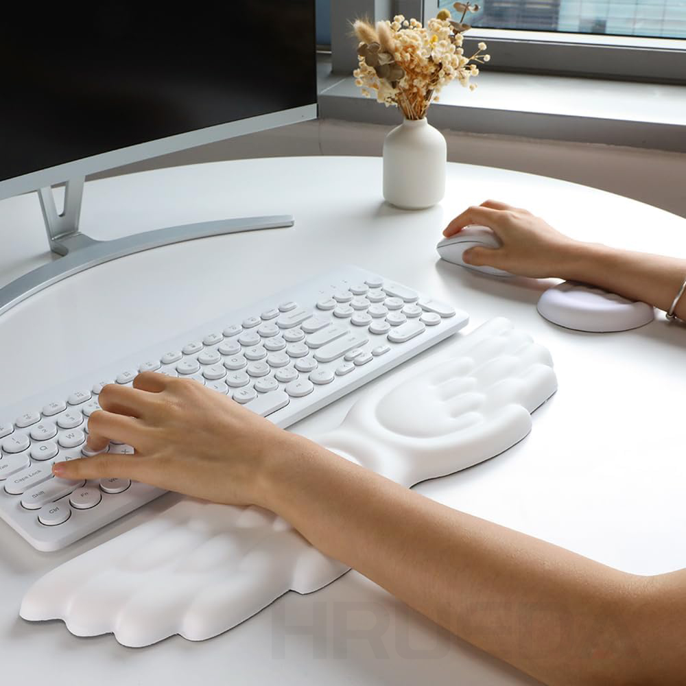 Repose-poignet pour clavier mé - Keyboard Wrist Pad Leather avis et prix