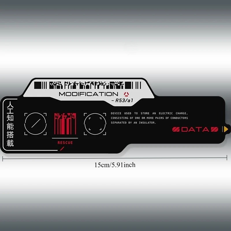 Autocollant en vinyle Cyberpun - Tech Accessories For Laptop avis et prix